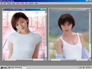 Ghep dau nguoi trong photoshop